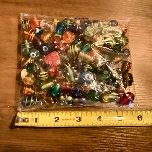 Mixed Glass Bead Assortment - Multicolor